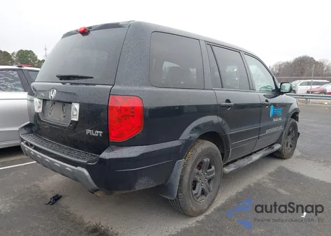 2004 Honda Pilot Ex-L из США, поврежденный, VIN 2HKYF18554H593208